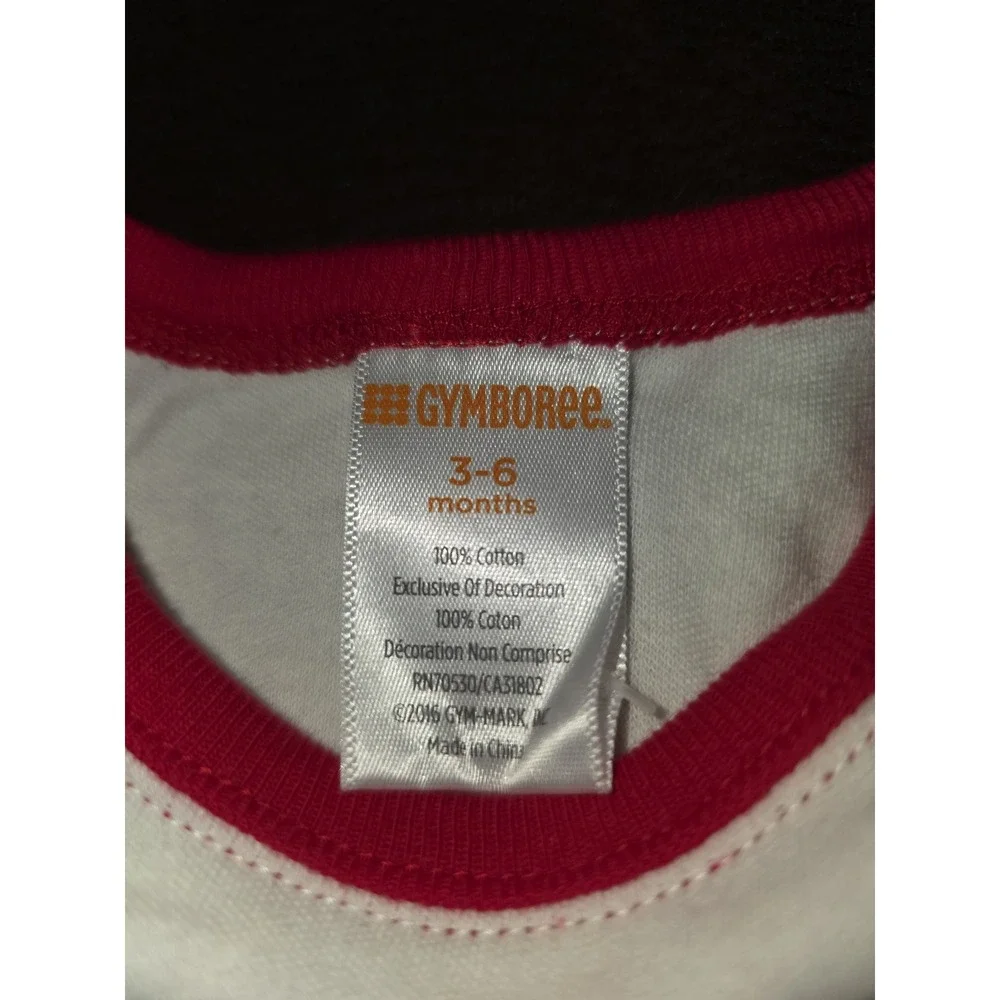 Gymboree outlet holiday shop my 1st Christmas bodysuit onsie 3 6‎ months